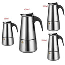 6-Cup Coffee Percolator Stainless Pot Stovetop Jug Maker Moka Espresso Latte