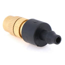 5Pcs Copper Misting Fog Cooling Nozzles Atomizing Sprayers For 4/7mm HoseATS Gw