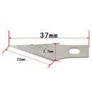 5xCraft Hobby with Protective Caps, 25 Pcs Replace Blades for Art Work Cutting