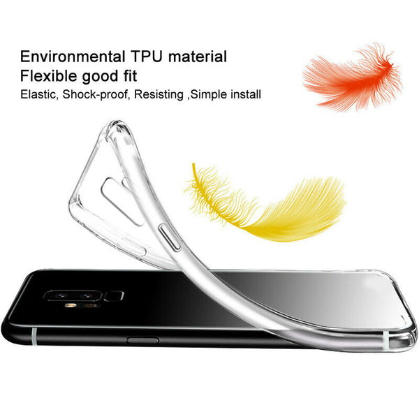 Shockproof  Transparent Ultra Thin TPU Silicone Case Cover Skin For LG Q60 NEW