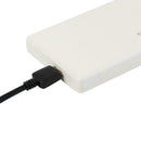2.5 inch SATA to USB 3.0 HDD Case Hard Drive Enclosure for SSD HDD (White) A