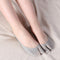 4-Pairs Womens Split No Show Socks Breathable Japanese Geta Ankle Toe Socks