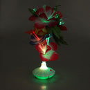 Romantic Color Changing Flowers Led Night Light Lamp Battery Party Decoration M!