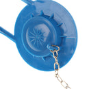 Adjustable Toilet Tank Water Saver Flapper Repair Part Supplies Blue  ODES