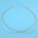 Bohemia Sexy Beach Summer Belly Chain Belt  Multi-layer Body Chain Jewe- OZ