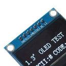 1PCS 1.3 inch White SPI Serial 128x64 OLED LCD Display Screen Module For Ar Z3Y2