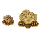 Traditional Money Lucky Fortune Three Legged Frog Toad Ornament Gift_S