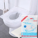 10 Pcs/Bag disposable toilet seat cover mat 100% waterproof toilet paper pad Hot