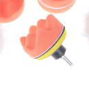 8pcs 3" Car polishing pad set Buffer Pad Drill Set Kit Polishing sponge Wheel  Z