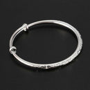 1 Pcs Fashion Women Jewelry Round Sky Starry push and pull bracelet Gift