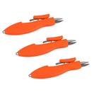 3pcs Stainless Steel Fishing Line Scissor Sewing String Cutter Snips Tools