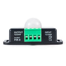 Automatic DC 12V-24V 8A Infrared PIR Motion Sensor Switch for LED Lights 5 ~ 8M