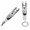 2 Pcs Multi-purpose EDC Suspension Clip Quickdraw Hanger Holder Keyring Key V3Y9