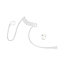 Replacement Coil Tube, Clear Twist On Acoustic Audio Tube with Earbuds Eartips