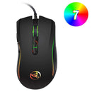 Hxsj 3200Dpi 7 Buttons 7 Colors Led Optical Usb Wired Mouse Gamer Mice Comp O4O9