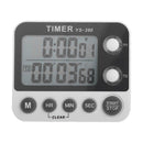 Magnetic Digital Kitchen Cooking Count Up Countdown Timer Flash Reminder