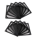 10xPC Cooler 12cm Dustproof Case Fan Dust Filter Guard Grill Protector Cover