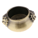 Incense Burner Censer Buddhism Ash Catcher Aromatherapy Furnace Bronze M