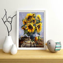 Sunflower 5D DIY Full Drill Rhinestone Diamond Painting Artcraft Home Decor
