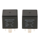 2pc Automotive Changeover Relay 40A 4-Pin Car Truck Bike