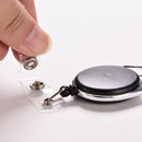 Retractable Reel Recoil ID Badge Lanyard Name Tag Card Key Holder Belt Clip NWES