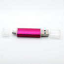 32GB OTG Dual Micro USB Flash Pen Drive Memory Stick for Phone PC Rose Red