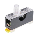 5 Pieces DIN Rail Plastic Fuse Holder