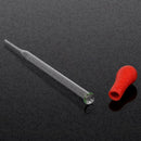Clear Glass Dropper Medical Experiment Pipette Dropper Supplies Lab W1P4 K8 Y7S9