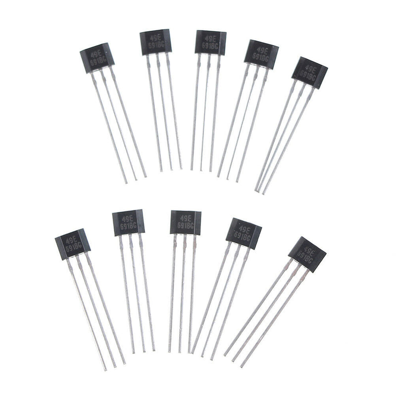 10pcs Hall element 49E OH49E SS49E linear Sensor Hall sensor WGJ Ew