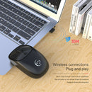 Wireless Mouse 2.4GHz Receiver 2400DPI Mute Office Mice for Laptop PC Computer