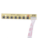 Universal 7 Keys V29 V59 V56 TV switch keypad board with interface functional BX