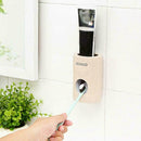Wall Mounted Tooth Brush Holder Automatic Squeezer Toothpaste Dispenser 201 Y4Y8