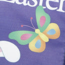 Morigins happy easter bunny colorful eggs double-sided spring garden flag de OZ