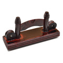 Modern Chinese Style Hand Wooden Folding Fan Stand Display Base Holder Home L8R1