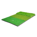 Golf Practice Mat 60x40cm Turf Hitting Putting Pad Portable Chipping Trainer