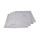 4Pcs Reusable Aluminum Foil Gas Stove Burner Cover Protector Liner Clean Mat M&E
