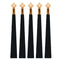 4/4 Exquisite Unfinished Solid Wood Violins Blank Neck Fingerboard Luthier Tools