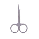 Woman Slanted Tip Stainless Steel Eyebrow Scissors Trimmer Cosmetic Tool Si E5U6