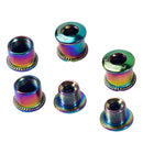4pcs Bicycle Chain Wheel Crew MTB Bike Dental Plate Crank Bolts Crankset