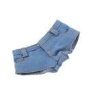 1/6 Scale Female Denim Shorts for 12inch   Kumik  Light-blue