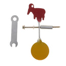 Tree Tied Binding Spinner Target Plinking Shooting Target Goat Shape