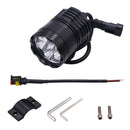 Front Spotlight Head Light Motorcycle 6 Led Headlights Universal Fit E-Bike