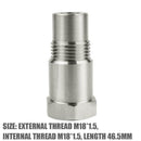 1x Oxygen O2 Sensor Spacer Adapter Bung Catalytic Converter Fix Check Engine New