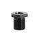 1/2-28 To 3/4-16 Threaded Adapter Automotive Oil Filter alloy Black Knurled Car