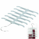 Fishbone Necktie Tie Belt Belts Hanger Rack Shawl Scarf Organizer. Holder C V9O6
