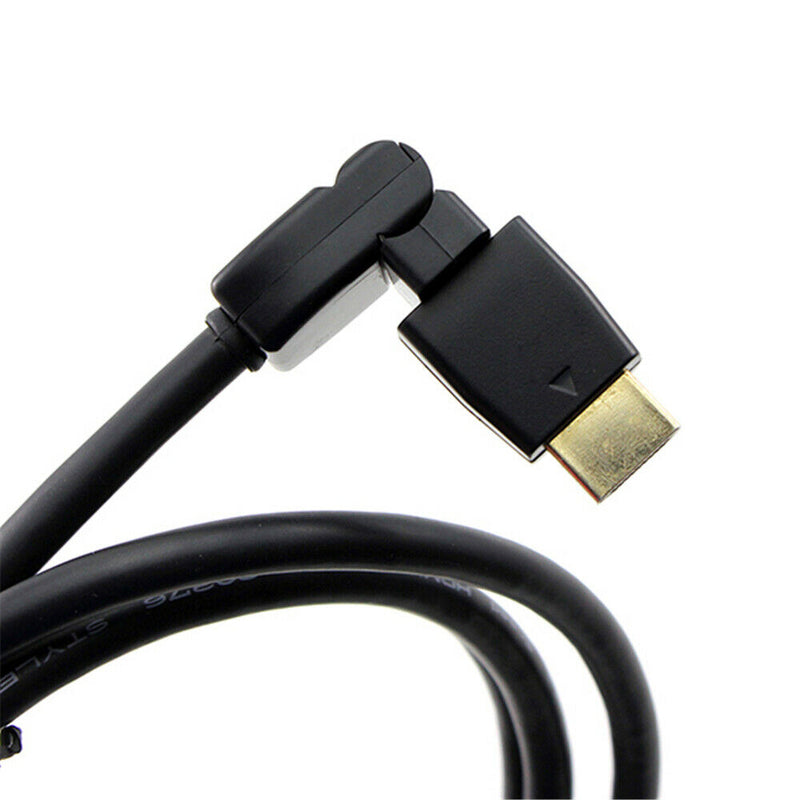 Dual 180 Degree Rotating Male to Male 1.5M HDMI Audio/Video Cable HDTV 720/1080P