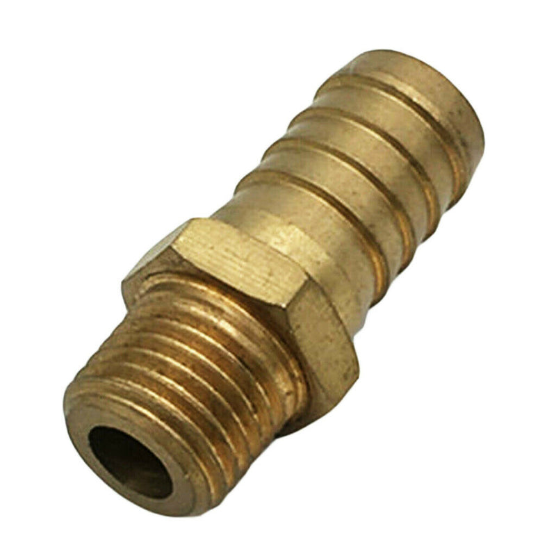M14 x 1.5 M14 Male to Barb 9/16"  & 14mm NPT Brass Threaded Pipe Fitting