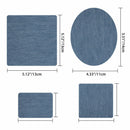 20pcs 5 Color Iron on Denim Fabric Patches for Clothing Jeans Repair Kit DIY