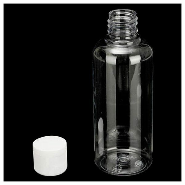 20Pcs 100ml Plastic shampoo bottles Plastic Bottles for Travel Container E4A8