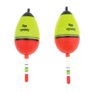 2pcs Luminous Fishing Float Vertical Rock Fishing Buoy Plastic Bobber 40g